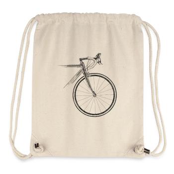 racing bike - Stanley/Stella Recycled Gym Bag - natural - Front