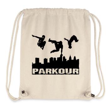 Parkour - Stanley/Stella recycelter Gym Bag - Naturweiß - Vorne