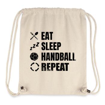 Handballer Routine - Stanley/Stella recycelter Gym Bag - Naturweiß - Vorne