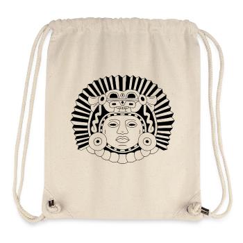 Aztec Dragon King - Stanley/Stella Recycled Gym Bag - natural - Front