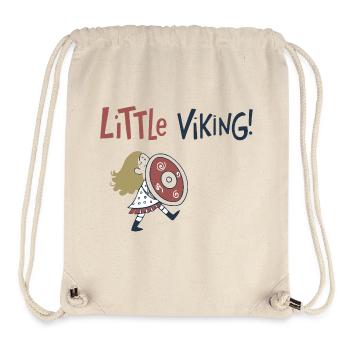 Kleines Wikinger-Abenteuer - Stanley/Stella recycelter Gym Bag - Naturweiß - Vorne