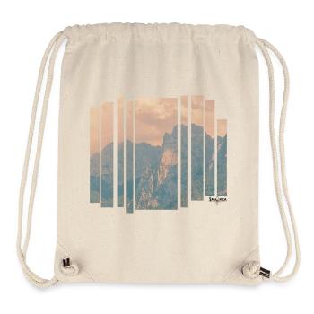 Jacaranda Kaiserblick  - Stanley/Stella recycelter Gym Bag - Naturweiß - Vorne