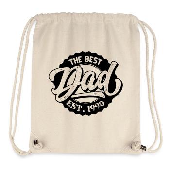 The Best Dad EST 1990 - Stanley/Stella Recycled Gym Bag - natural - Front