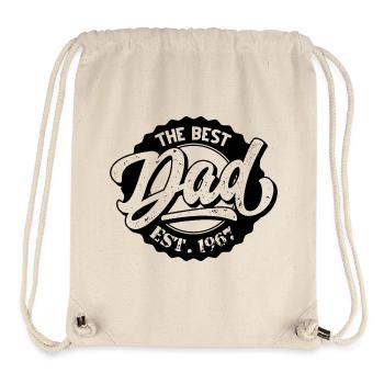 The Best Dad EST 1967 - Stanley/Stella recycelter Gym Bag - Naturweiß - Vorne