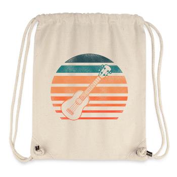 Hawaiian Ukulele Uke Retro Vintage - Stanley/Stella Recycled Gym Bag - natural - Front
