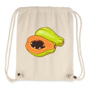 Papaya Melon Tree Papaya Tree - Stanley/Stella Recycled Gym Bag - natural - Front