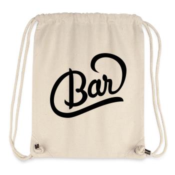 Great logo for a bar's drinks menu - Stanley/Stella Recycled Gym Bag - natural - Front