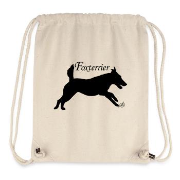 Fox Terrier - Stanley/Stella Recycled Gym Bag - natural - Front