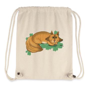 Fantasie-Grinsen Grinsen - Stanley/Stella recycelter Gym Bag - Naturweiß - Vorne