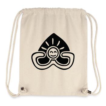 Relax and Smile - Stanley/Stella Recycled Gym Bag - natural - Front