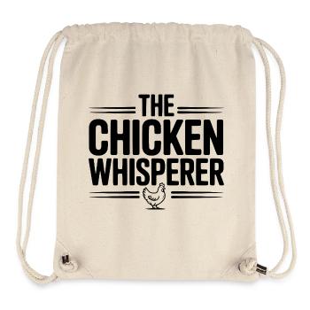 The Chicken Whisperer - Stanley/Stella Recycled Gym Bag - natural - Front