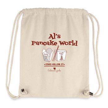 Gilmore Girls Al's Pancake World Design - Stanley/Stella recycelter Gym Bag - Naturweiß - Vorne