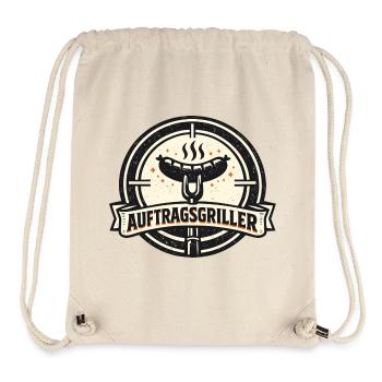 Contract Griller Funny BBQ Gift Men - Stanley/Stella Recycled Gym Bag - natural - Front