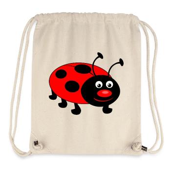 ladybug - Stanley/Stella Recycled Gym Bag - natural - Front