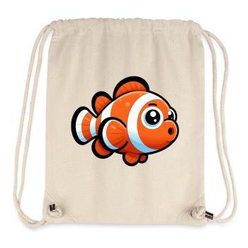 Clownfische - Stanley/Stella recycelter Gym Bag - Naturweiß - Vorne