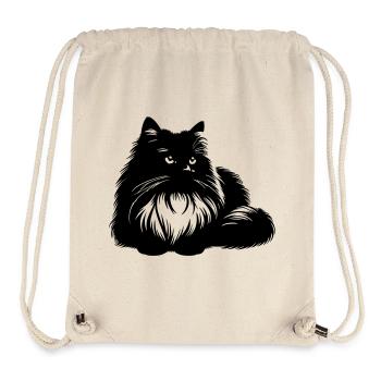 Ragdoll Katze - Stanley/Stella recycelter Gym Bag - Naturweiß - Vorne