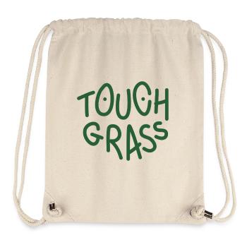 Touch grass - Stanley/Stella Recycled Gym Bag - natural - Front