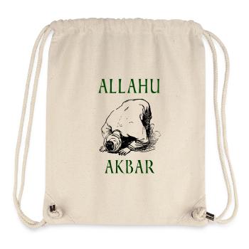 PROUD MUSLIM - Stanley/Stella Recycled Gym Bag - natural - Front