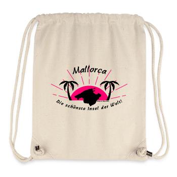 Mallorca Sonne - Dream of Mallorca - Stanley/Stella recycelter Gym Bag - Naturweiß - Vorne