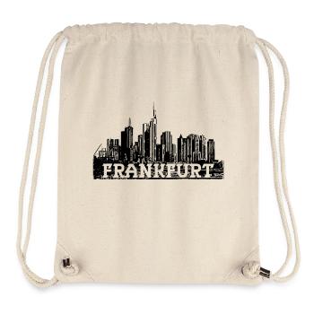 Frankfurt Skyline - Design - Sac à cordon recyclé Stanley/Stella - blanc naturel - Devant