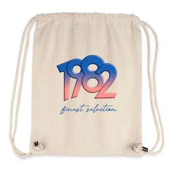 1982 - La plus belle sélection - Sac à cordon recyclé Stanley/Stella - blanc naturel - Devant