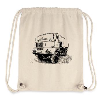 W50 Klassiker - Stanley/Stella recycelter Gym Bag - Naturweiß - Vorne