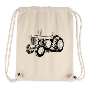 Model R Tractor - Stanley/Stella Recycled Gym Bag - natural - Front