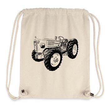 Ackerdiesel Allrad Traktor 4N2 - Stanley/Stella recycelter Gym Bag - Naturweiß - Vorne