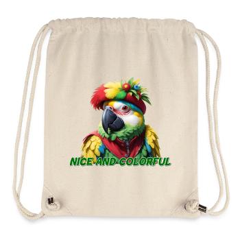 Parrot - Stanley/Stella Recycled Gym Bag - natural - Front