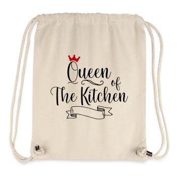 Tablier de cuisine femme - Sac à cordon recyclé Stanley/Stella - blanc naturel - Devant