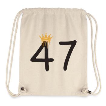 47 - Stanley/Stella recycelter Gym Bag - Naturweiß - Vorne