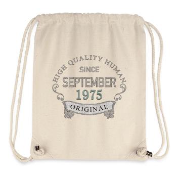 Since_September_1975 - Stanley/Stella Recycled Gym Bag - natural - Front