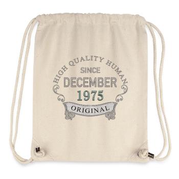 Since_December_1975 - Stanley/Stella Recycled Gym Bag - natural - Front
