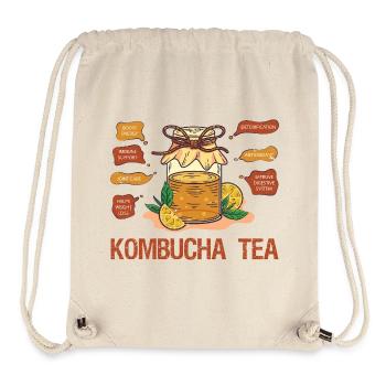 kombucha tea - Stanley/Stella Recycled Gym Bag - natural - Front