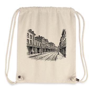 Vintage Street - Stanley/Stella recycelter Gym Bag - Naturweiß - Vorne