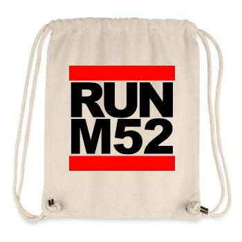 RUN M52 - Stanley/Stella recycelter Gym Bag - Naturweiß - Vorne