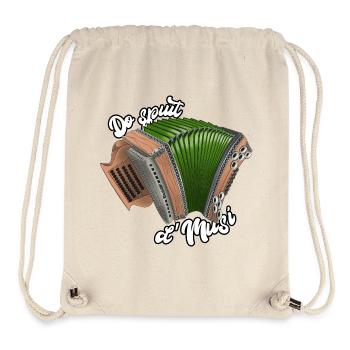 Styrian Harmonica Do spuit d'Musi | Ziach ON! - Stanley/Stella Recycled Gym Bag - natural - Front