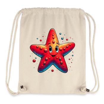 Étoile de mer - Sac à cordon recyclé Stanley/Stella - blanc naturel - Devant