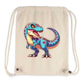 Dinosaurier - Stanley/Stella recycelter Gym Bag - Naturweiß - Vorne