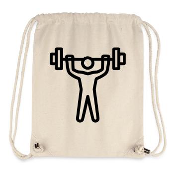 bodybuilding - Stanley/Stella Recycled Gym Bag - natural - Front