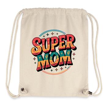 Supermom Desert Colors Design - Sac à cordon recyclé Stanley/Stella - blanc naturel - Devant