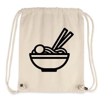 Ramen - Stanley/Stella recycelter Gym Bag - Naturweiß - Vorne