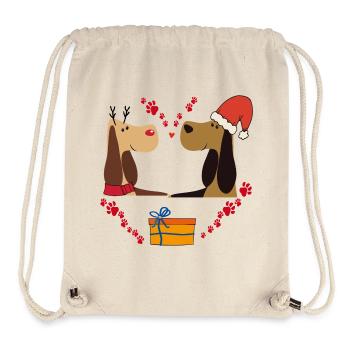 Christmas happiness - Stanley/Stella Recycled Gym Bag - natural - Front
