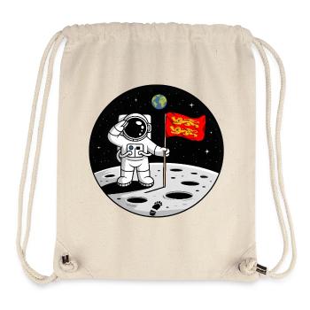 Norman Astronaut Normandy Pride Space Humor - Stanley/Stella Recycled Gym Bag - natural - Front