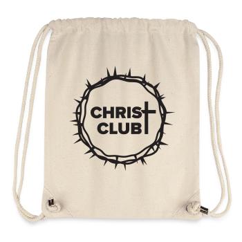 Christ-Club - Stanley/Stella recycelter Gym Bag - Naturweiß - Vorne