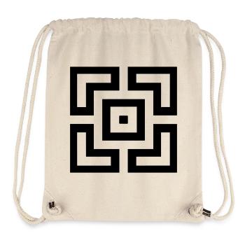 Escape-Spiel - Stanley/Stella recycelter Gym Bag - Naturweiß - Vorne