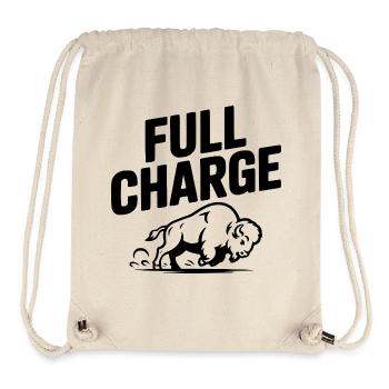 volle Ladung - Stanley/Stella recycelter Gym Bag - Naturweiß - Vorne
