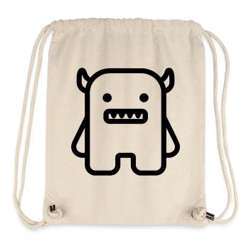 Ungeheuer - Stanley/Stella recycelter Gym Bag - Naturweiß - Vorne
