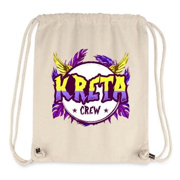 Crete Crew Coloré - Sac à cordon recyclé Stanley/Stella - blanc naturel - Devant