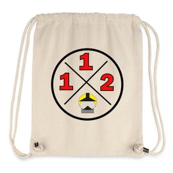 112- District logo - Fire brigade - Stanley/Stella Recycled Gym Bag - natural - Front